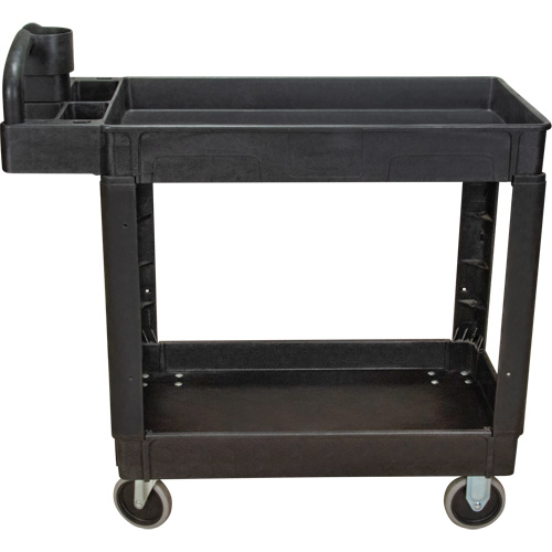 Chariot utilitaire, 2 tiers, 17-1/8" x 33-1/2" x 37-5/8", Capacit&eacute; 550 lb Meunier Outillage Industriel