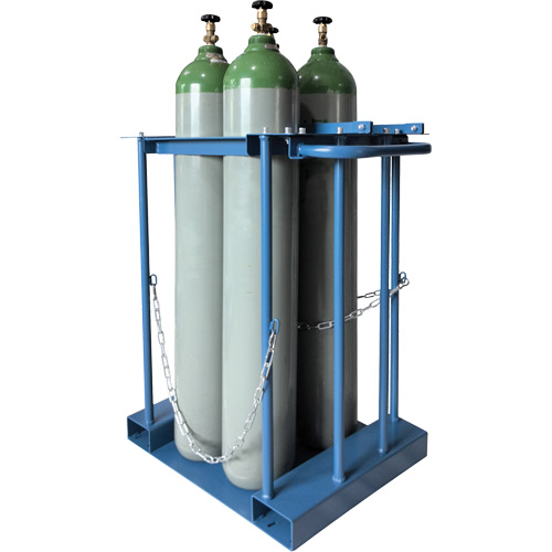 Support de rangement pour 4 cylindres pour chariot &eacute;l&eacute;vateur Meunier Outillage Industriel