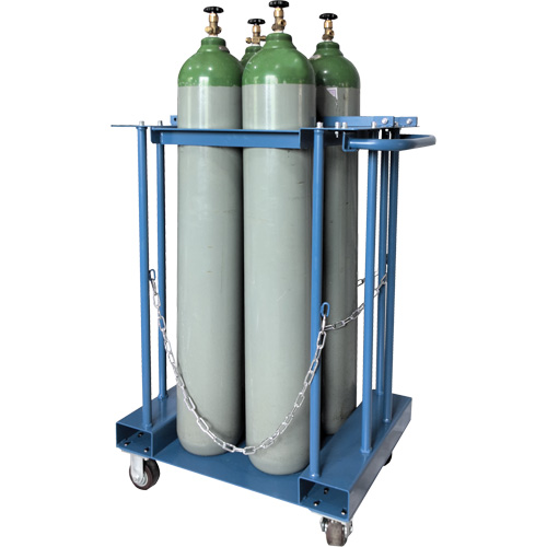 Support de rangement pour 4 cylindres pour chariot &eacute;l&eacute;vateur Meunier Outillage Industriel