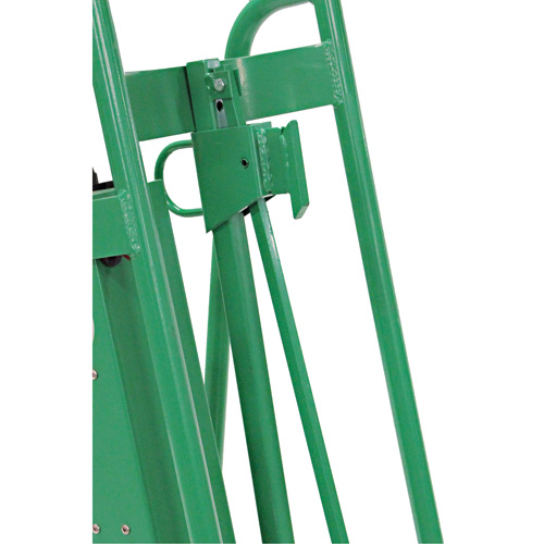 Powered Drum Hand Truck with Pneumatic Wheels Meunier Outillage Industriel