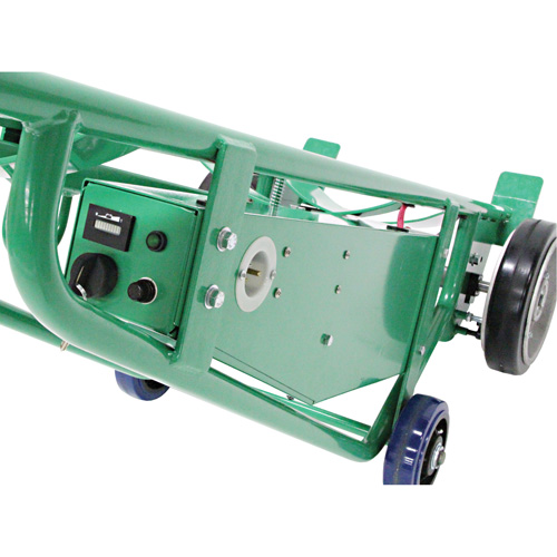 Powered Drum Hand Truck with Pneumatic Wheels Meunier Outillage Industriel