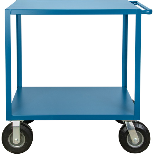 Outdoor Shelf Cart, 2 Tiers, 24" W x 39" H x 39" D, 1200 lbs. Capacity Meunier Outillage Industriel
