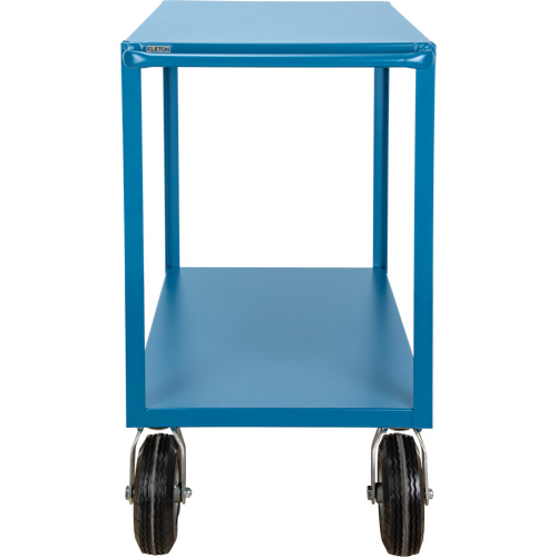 Outdoor Shelf Cart, 2 Tiers, 24" W x 39" H x 39" D, 1200 lbs. Capacity Meunier Outillage Industriel