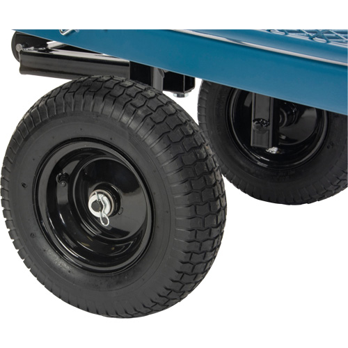 Wagon with Drop Sides, 24" W x 48" L, 800 lbs. Capacity Meunier Outillage Industriel
