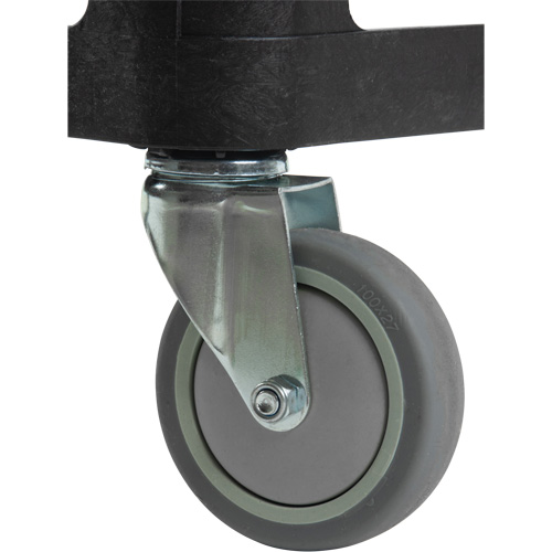 Chariot utilitaire avec tablette plate, 3 tiers, 18-1/8" x 37-3/8" x 27-3/4", Capacit&eacute; 330 lb Meunier Outillage Industriel