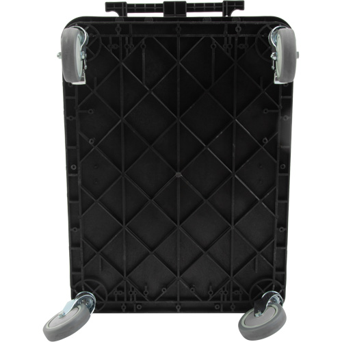 Chariot utilitaire avec tablette &agrave; bordure profonde, 3 tiers, 19" x 39-1/2" x 28-1/4", Capacit&eacute; 330 lb Meunier Outillage Industriel