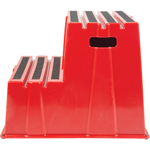 Escabeau industriel, 2 marches, 26" x 22-7/16" x Hauteur 19-11/16" Meunier Outillage Industriel