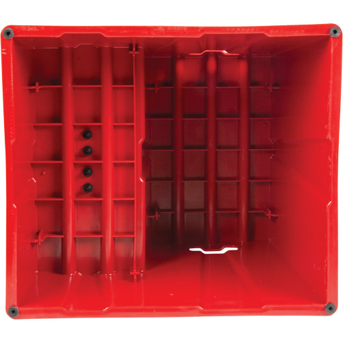 Escabeau industriel, 2 marches, 26" x 22-7/16" x Hauteur 19-11/16" Meunier Outillage Industriel