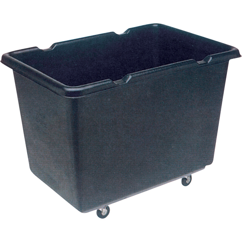 Light-Duty Econocarts Box Trucks, Black Recycled Plastic, 39" L x 27" W x 29" H, 12 cu. ft. Volume, 200 lbs. Capacity Meunier Outillage Industriel