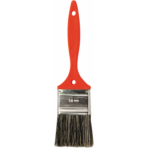 Pinceau Go, Soies naturelles, Manche Plastique, Largeur de 1" Meunier Outillage Industriel