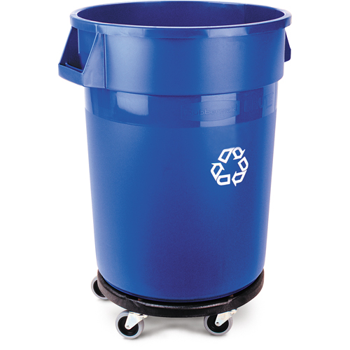 Brute&reg; Collection Recycling Container, Bulk, Plastic, 32 US gal. Meunier Outillage Industriel