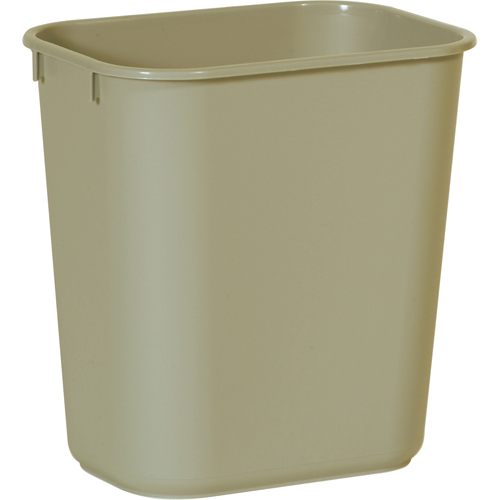 Corbeille &agrave; papier en plastique, 14 pintes, Plastique Meunier Outillage Industriel