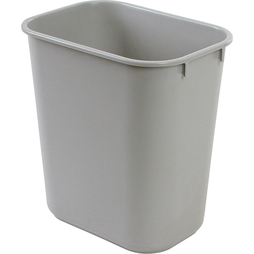 Corbeille &agrave; papier en plastique, 14 pintes, Plastique Meunier Outillage Industriel