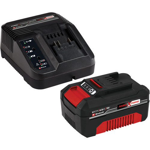 Trousse de d&eacute;marrage batterie & chargeur Power X-Change, Lithium-ion, 18 V Meunier Outillage Industriel