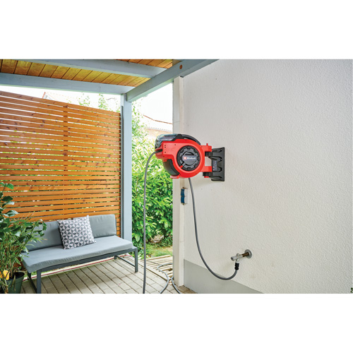 Cordless Water Hose Reel, 100' Meunier Outillage Industriel