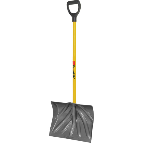 Pro Scraper Shovel, Polypropylene Blade, 18" Wide, D-Grip Handle Meunier Outillage Industriel