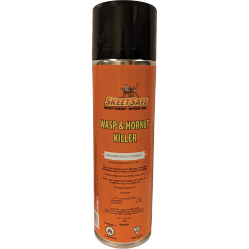 A&eacute;rosol contre gu&ecirc;pes et frelons Skeetsafe, 350 g, Canette a&eacute;rosol, &agrave; base de solvant Meunier Outillage Industriel