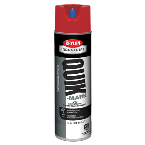 Industrial Quik-Mark Solvent-Based Inverted Marking Paint, 17 oz., Aerosol Can Meunier Outillage Industriel