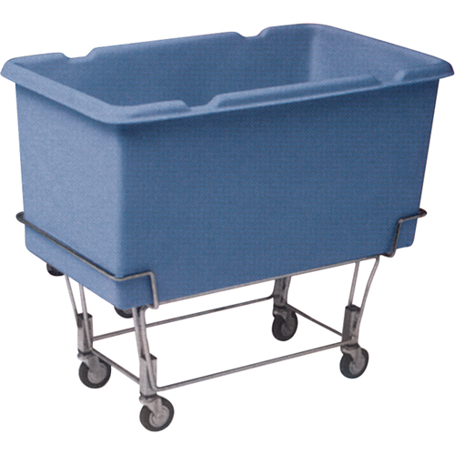 Starcart Elevated Box Truck, Polyethylene, 33" L x 19" W x 28" H, 5 cu. Ft. Volume, 200 lbs. Capacity Meunier Outillage Industriel