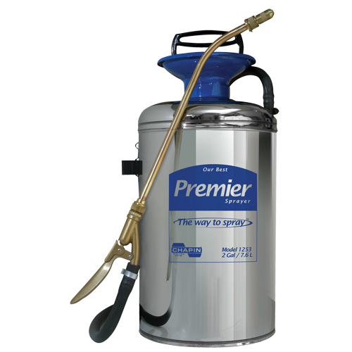 Premier Series Pro Sprayer, 2 gal. (7.6 L), Stainless Steel, 12" Wand Meunier Outillage Industriel