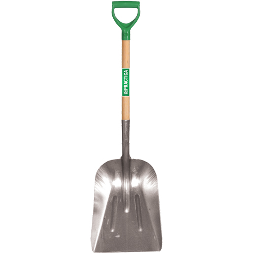 Pelle creuse, Bois, Lame Aluminium, Manche Prise en D, 29" Longueur Meunier Outillage Industriel