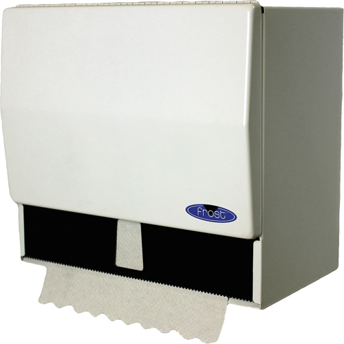 Roll or Single-Fold Towel Dispenser , Manual, 10.5" W x 6.75" D x 9.5" H Meunier Outillage Industriel