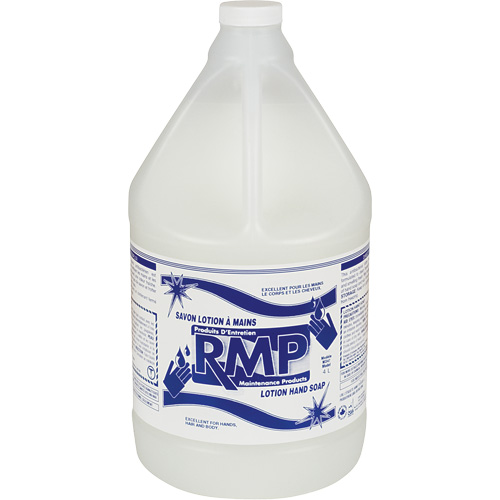 Perlux White Hand Soap, Liquid, 4 L, Scented Meunier Outillage Industriel