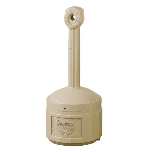 Cendriers Smoker's Cease-Fire, Sur pied, Plastique, Capacit&eacute; 4 gal. US, Hauteur 38-1/2" Meunier Outillage Industriel