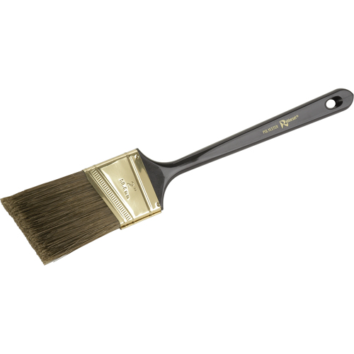 One Coat 100% Angle Sash Brush, Polyester, Plastic Handle, 2" Width Meunier Outillage Industriel