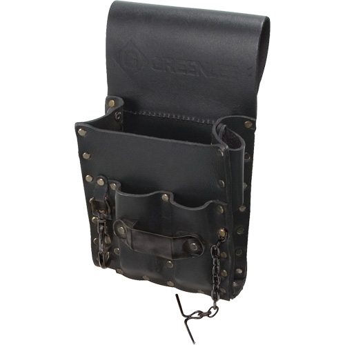 Poche pour ceinture porte-outils, Porte-outil multiple, Cuir, 5 Poches Meunier Outillage Industriel