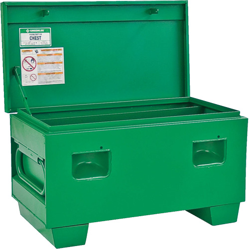 Coffre, 36" la x 19" p x 17" h, Vert Meunier Outillage Industriel