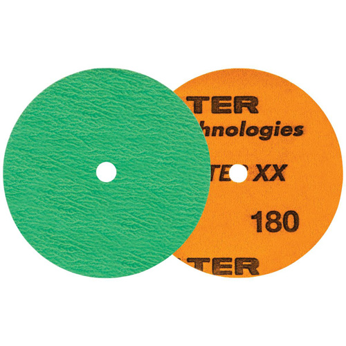 Quick-Step XX Sanding Disc, 4-1/2" Dia., 180 Grit, Ceramic Meunier Outillage Industriel