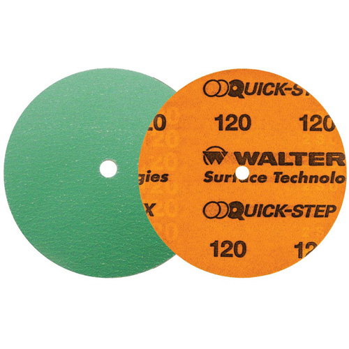 Disque de ponçage QUICK-STEP XX, dia 6", Grain 120, C&eacute;ramique Meunier Outillage Industriel