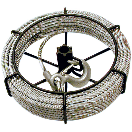 Assemblage de c&acirc;ble de 66' JGP-150A 1-1/2 tonne pour chariot-palans JET Meunier Outillage Industriel