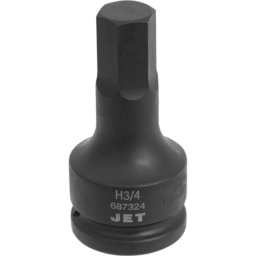Impact Bit Socket, Hex, 3/4" x 3/4" Drive Meunier Outillage Industriel