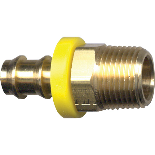 Raccord cannel&eacute; de boyau Grip-Tite, Laiton, 3/8" x 3/8" Meunier Outillage Industriel