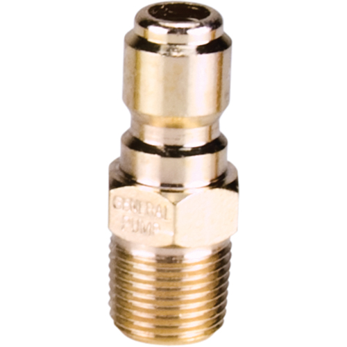 3/8" Male Plated Steel Quick Disconnect Plug Meunier Outillage Industriel