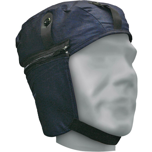 Doublure classique pour casque avec rallonge pour oreilles, Doublure en Molleton/Coton, Taille unique Meunier Outillage Industriel