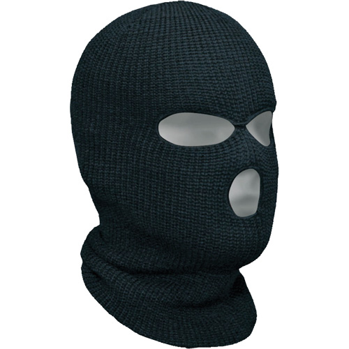 Classic 3-Hole Balaclava, Acrylic, Black Meunier Outillage Industriel