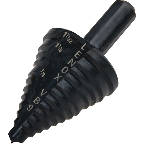 #9 Step Drill Bit, 7/8" - 1-7/32 , High Speed Steel Meunier Outillage Industriel