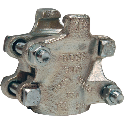 Boss Clamp 4 Bolt Type with 2 Gripping Fingers Meunier Outillage Industriel