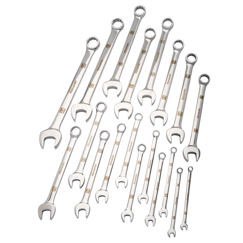 Wrench Set, Combination, 19 Pieces, Metric Meunier Outillage Industriel