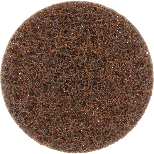 Disque de conditionnement de surface SC-DR Roloc Scotch-Brite, 3" dia., Grain Cors&eacute;, Oxyde d'aluminium Meunier Outillage Industriel