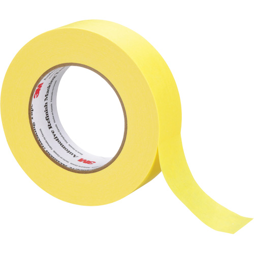 Automotive Refinish Masking Tape 388N, 36 mm (1-1/2") x 55 m (180'), Tan Meunier Outillage Industriel