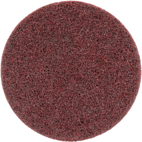 Disque de conditionnement de surface , SC-DR Roloc Scotch-Brite, 4" dia., Grain Moyen, Oxyde d'aluminium Meunier Outillage Industriel