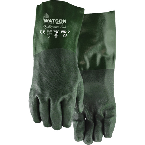 Gants enduits Dura Dip, 12" lo, PVC, Doublure en Jersey Meunier Outillage Industriel