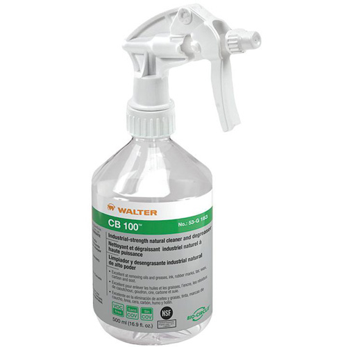 Pulv&eacute;risateur &agrave; main reremplissable vide pour CB 100, Ronde, 500 ml, Plastique Meunier Outillage Industriel