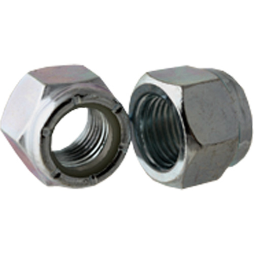 &eacute;crou Nylock, 5/16"-18 dia, Zinc Cr+3, Cors&eacute; Meunier Outillage Industriel