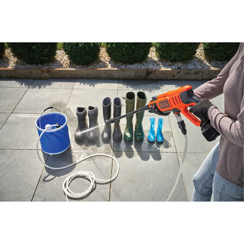 Laveuse &agrave; pression, &agrave; pile, 350 psi, 0,5 gal./min Meunier Outillage Industriel