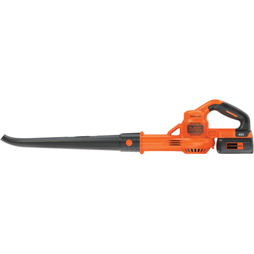 Trousse de balayeuse sans fil Max*, 40 V, Vitesse d'air 125 mi/h, &agrave; pile Meunier Outillage Industriel